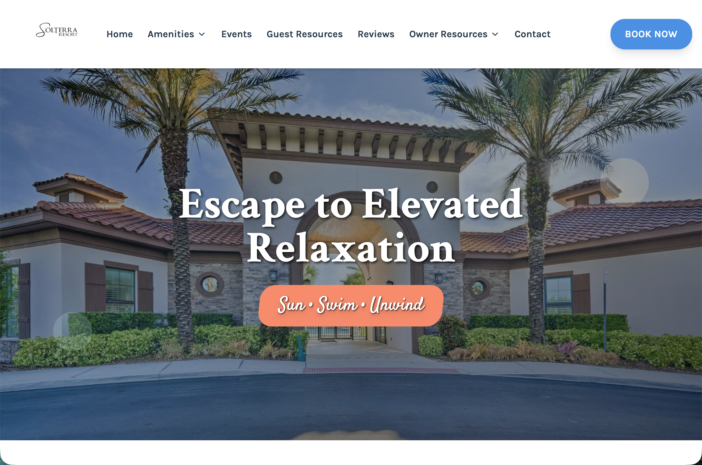 Solterra Resort website